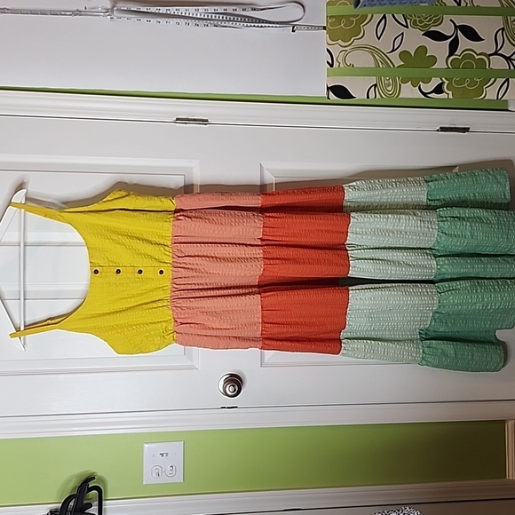Torrid Maxi Challis Tiered Dress, Women's Plus Size 2 (2X 18-20) - Picture 1 of 10